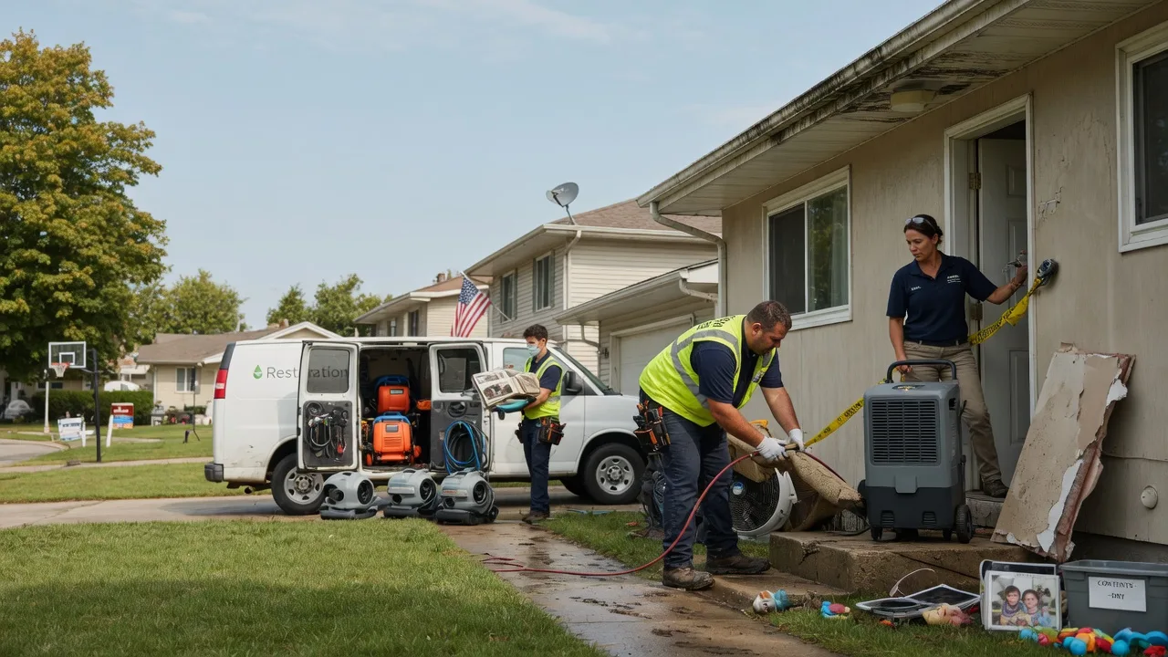 Water Damage Restoration in Mabank, TX near me